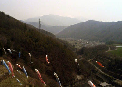 味噌川ダムから 味噌川ダムから