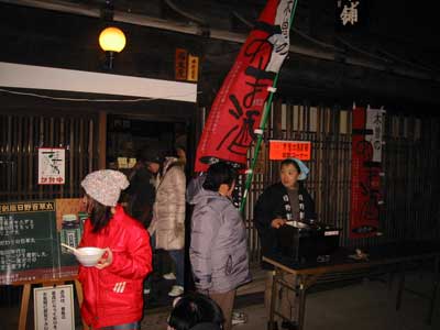 奈良井宿アイスキャンドル祭り2