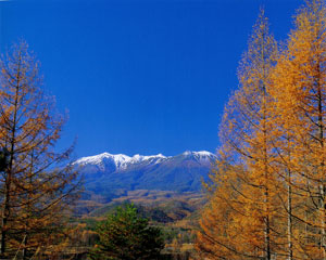 秋の御嶽山