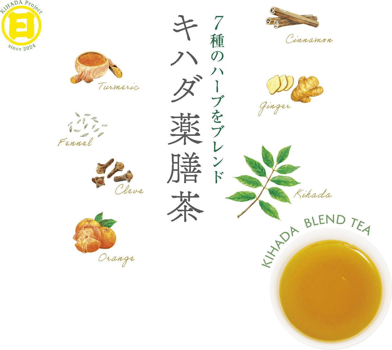 キハダ薬膳茶